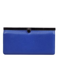 Portfel damski skórzany BELLUCCI  D33 Niebieskie - min. zamówienie 20 / 50 / 100 szt.