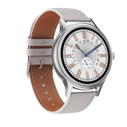SMARTWATCH PACIFIC 18-2 - BRANSOLETA + PASEK: Rosegold / Biały (zy697b)