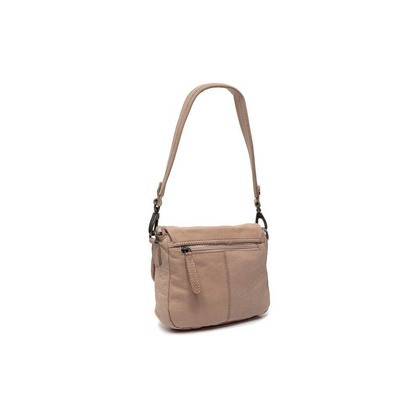 Torebka damska, listonoszka skórzana Beżowa - min. zamówienie 20 / 50 / 100 szt.