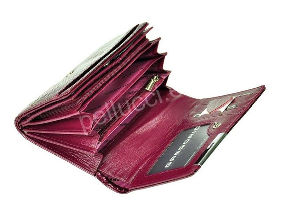 Portfel damski skórzany PELLUCCI BC-112 Niebieski