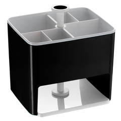 Organizer stołowy czarny