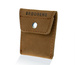 Skórzany portfel na monety bilonówka BRØDRENE CW02 jasny brąz - min. zamówienie 20 / 50 / 100 szt.