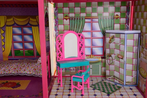 Domek dla lalek My Lovely Villa Multikolor