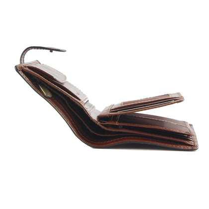 Portfel męski skórzany Mato Grosso 0703/17 20 RFID brązowy