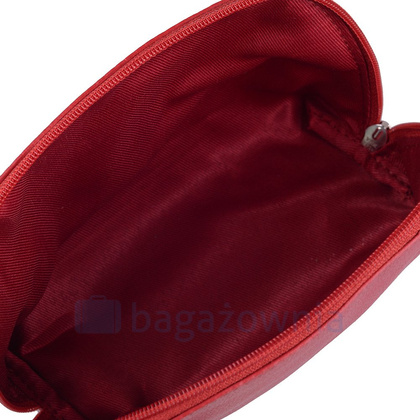 Kosmetyczka skórzana KEMER 527055 Czerwona - min. zamówienie 20 / 50 / 100 szt.