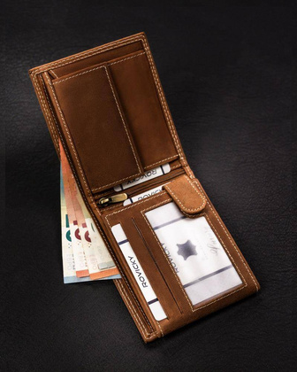 Portfel skórzany męski N992-CHM