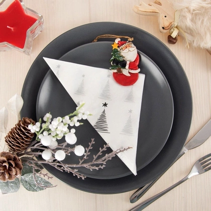 Serwetki papierowe 3-warstwowe świąteczne CHOINKA 33x33 cm 20 szt.