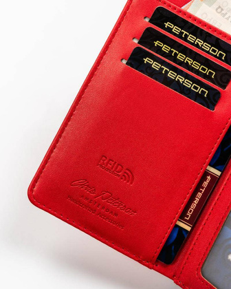 Portfel damski eko PTN 002-SAF Red