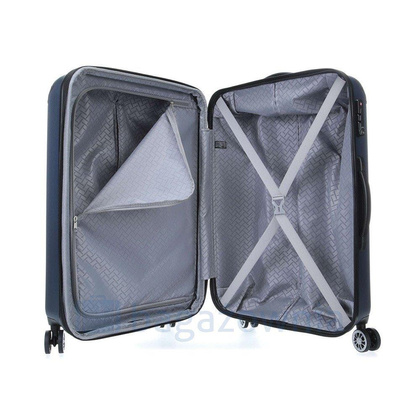 Średnia walizka TRAVELITE CITY 73048-20 Granatowy