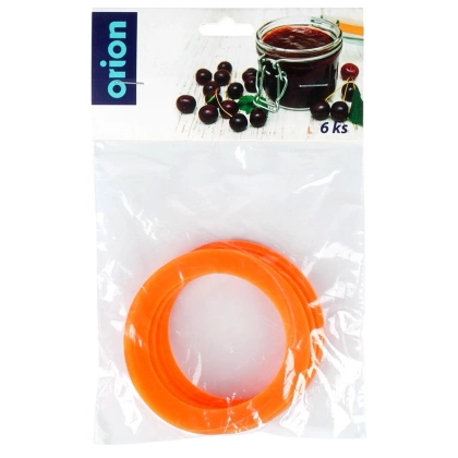 Uszczelka silikonowa do słoików z klipsem 8,1 cm 6 szt. ORION