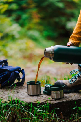 Termos turystyczny 1L FUORI zielony 27640