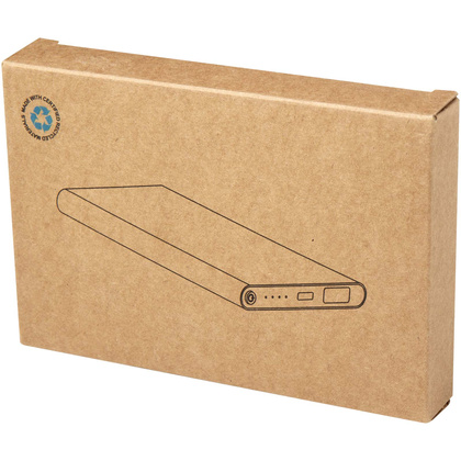 Pep powerbank o pojemności 4000 mAh Type-C z aluminium pochodzącego z recyklingu