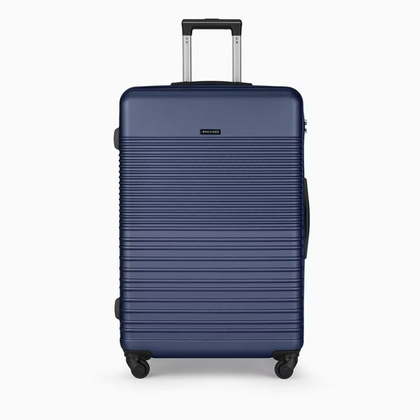 Duża walizka PUCCINI ANTALYA ABS028A 7A Granatowa