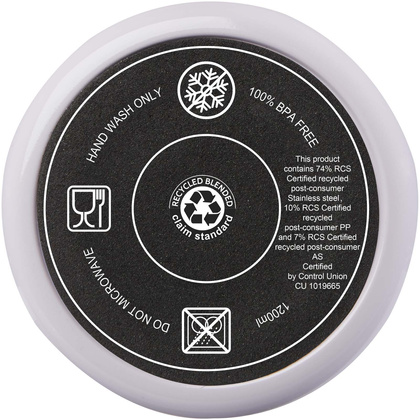 Melbourne kubek ze słomką z certyfikatem RCS 1200 ml