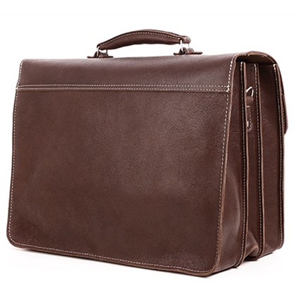 Big torba skórzana biznesowa KEMER VOOC TC8 czarny