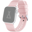 LAVVU Jasnoróżowy silikonowy pasek do zegarka dla APPLE WATCH 38-40 mm