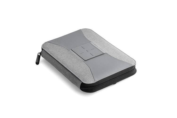 Teczka z power bankiem 5000 mAh i ładowarką indukcyjną SENA - II gatunek