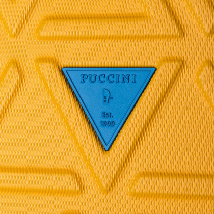 Mała kabinowa walizka PUCCINI CALIFORNIA ABS018C 6C Żółta