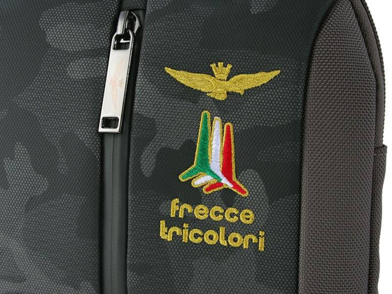 Torba na ramię AERONAUTICA MILITARE Drone Szara