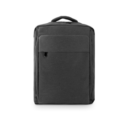 COVENTRY. W pełni wyściełany plecak na laptopa z poliestru o wysokiej gęstości 300D z recyklingu i podszewki z poliestru z recyklingu 210D 15.6'