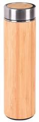 Termos BAMBOO GO, brązowy, srebrny