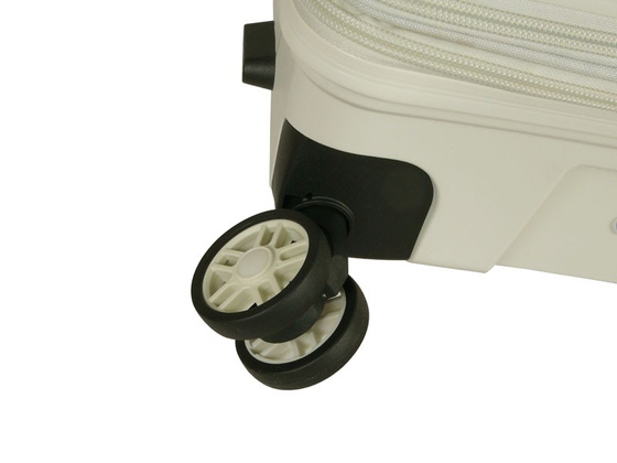 Walizka DIELLE 100 4k 55cm kabinowa biała PP z poszerzeniem