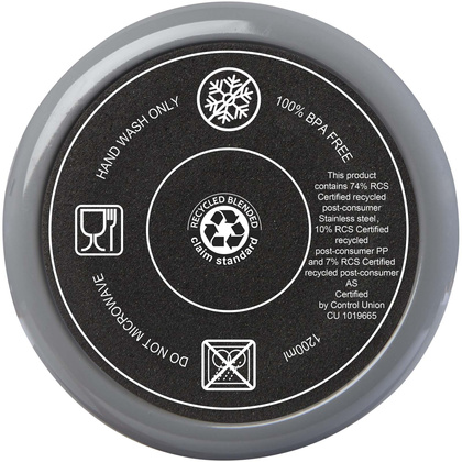 Melbourne kubek ze słomką z certyfikatem RCS 1200 ml