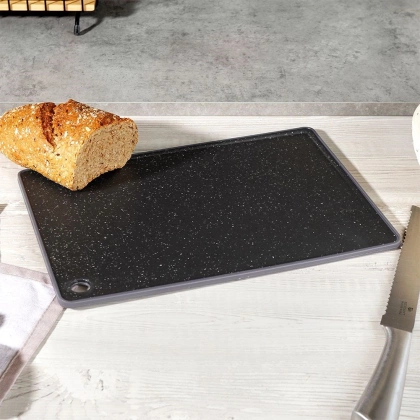 Deska do krojenia czarna 33x23 cm