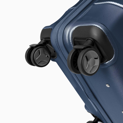 Duża walizka PUCCINI CAIRO ABS030A 7A Granatowa