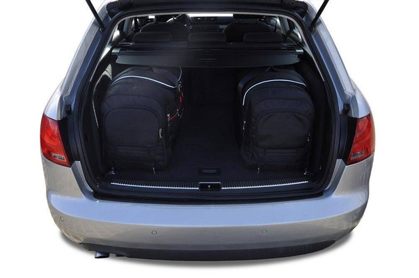 AUDI A4 AVANT 2004-2008 TORBY DO BAGAŻNIKA 4 SZT KJUST