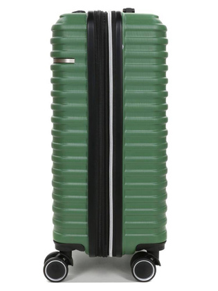 LYS Paris Akra Mała twarda zielona walizka na kółkach 45 cm