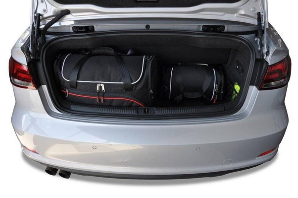 AUDI A3 CABRIO 2014-2016 TORBY DO BAGAŻNIKA 4 SZT KJUST