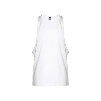 THC IBIZA WH. Męska bawełniana koszulka na ramiączka