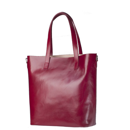 Torebka damska skórzana KEMER 062 Czerwona - min. zamówienie 20 / 50 / 100 szt.