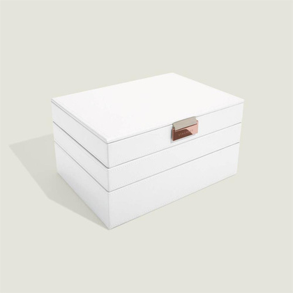 Szkatułka na biżuterię Stackers potrójna classic edycja Rose Gold