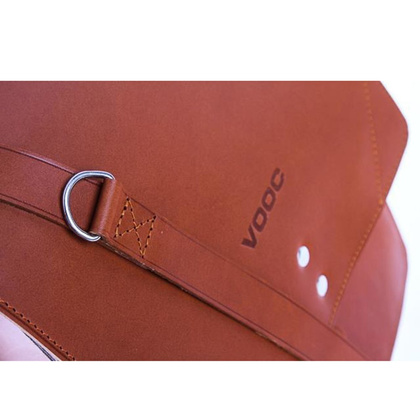 Raportówka 2-komorowa KEMER VOOC Vintage P37 Brązowa