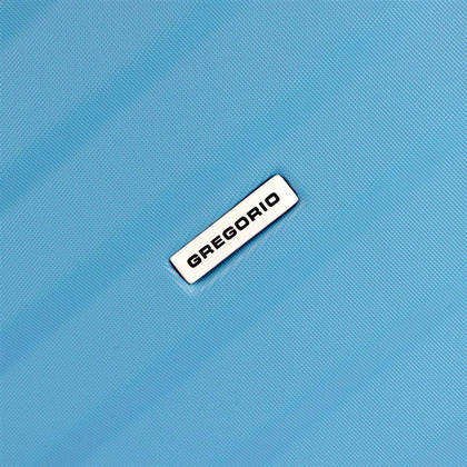 Zestaw z trzech walizek i kuferka W6007#14 14/20/24/28 niebieski KEMER