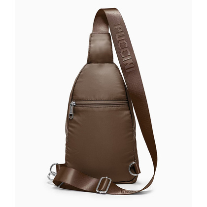 Plecak z jedną szelką PUCCINI ACTIVE COLLECTION TM243 2 Brązowy