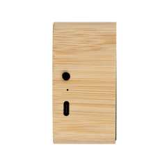 Bambusowy głośnik bezprzewodowy 3W B'RIGHT, panel słoneczny | Androwe