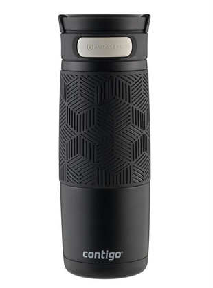Kubek termiczny Contigo Transit (Metra) 470ml - czarny