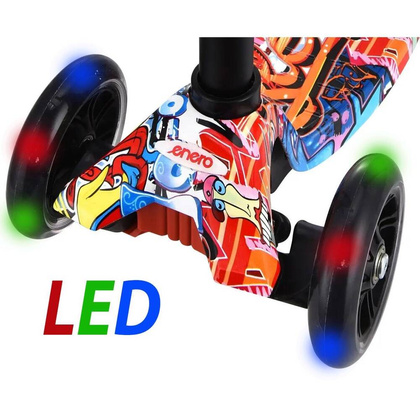 HULAJNOGA 3 KOŁOWA  BALANSOWA ENERO MAXI COLIC