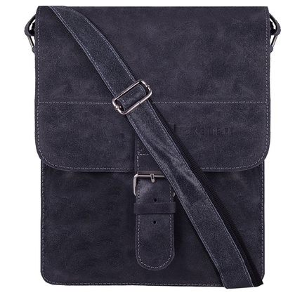 Torba skórzana na ramię KEMER CH 15 Czarna - min. zamówienie 20 / 50 / 100 szt.