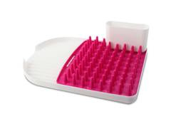 Ociekacz na naczynia Colori fuksja 24007