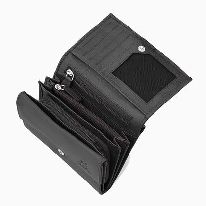 Portfel damski skórzany PUCCINI COMO CO1600 1 Czarny