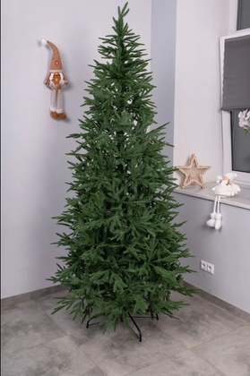 Choinka Sztuczna PE04 220cm GĘSTA JODŁA 100% PE