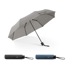 AIDEN. Parasol 21" z poliestru z recyklingu (100% rPET) o gramaturze, składany na 3 części