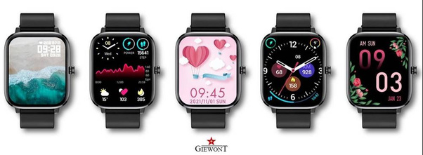Smartwatch Giewont GW230-2 Czarny-Czarny