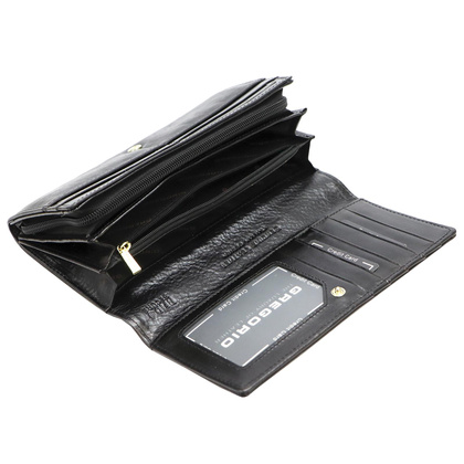 Portfel damski skórzany PELLUCCI IT-106 Czerwony