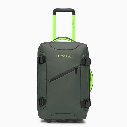 Mała kabinowa walizka / Plecak PUCCINI COLORADO EM50249C 5D Zielona