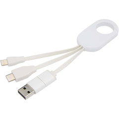 Troop kabel do ładowania 4 w 1 z tworzyw sztucznych pochodzących z recyklingu